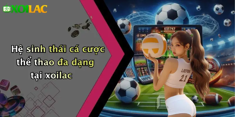 Hệ sinh thái cá cược thể thao đa dạng tại xoilac