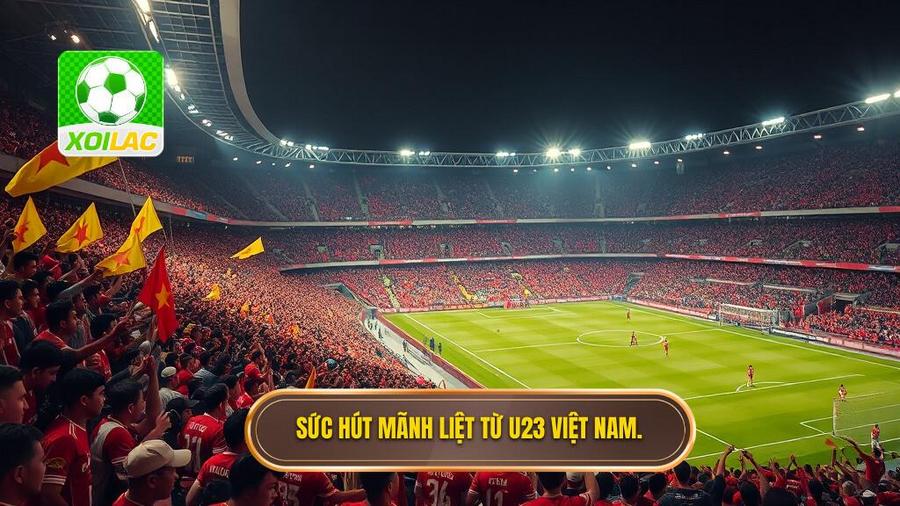 Tại sao sức hút của U23 Việt Nam trực tiếp chưa bao giờ hạ nhiệt?