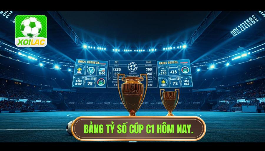Bảng tổng hợp tỷ số cúp C1 hôm nay - Các trận cầu tâm điểm